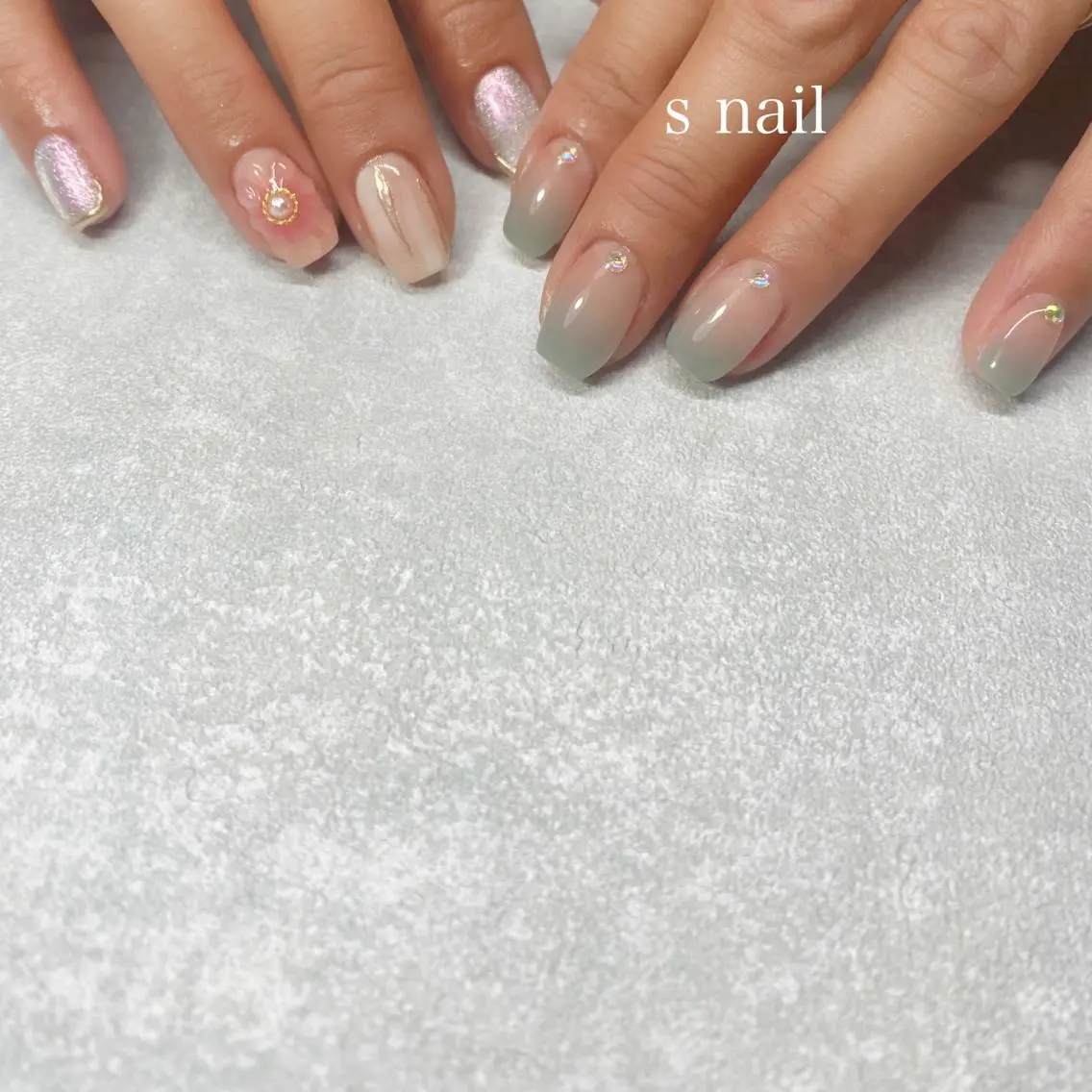 ネイル アートネイル ハンドネイル s nail さとよしみゆきのネイルデザイン