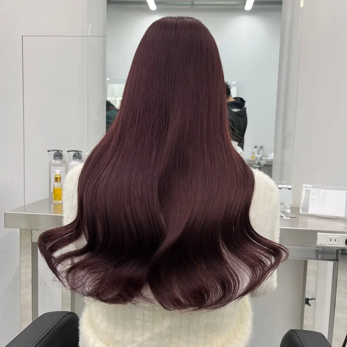 ロング カラー ヘアアレンジ ヘアカラー ヘッドスパ ヘアセット 🫧‪🎀うる艶暖色 🏹Nanako🎀のヘアスタイル