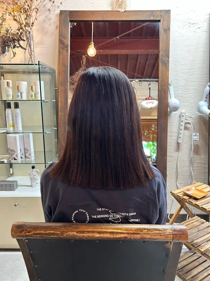 セミロング minami 🐣のヘアスタイル