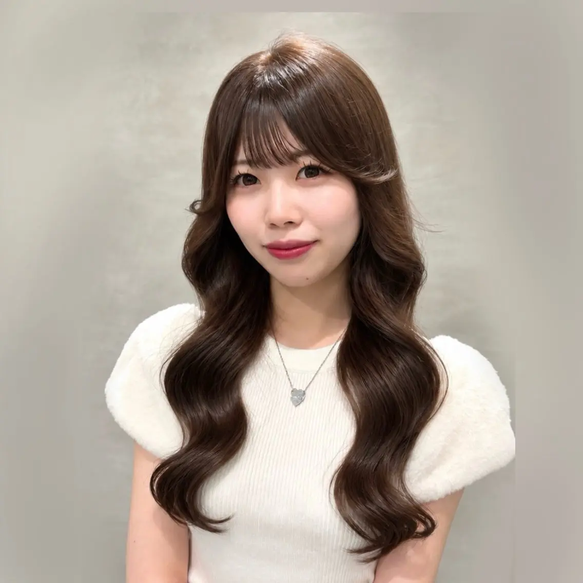 ロング カラー ヘアカラー トリートメント 🤍艶モテカラー♡ ブラウン🤍Rimiのヘアスタイル