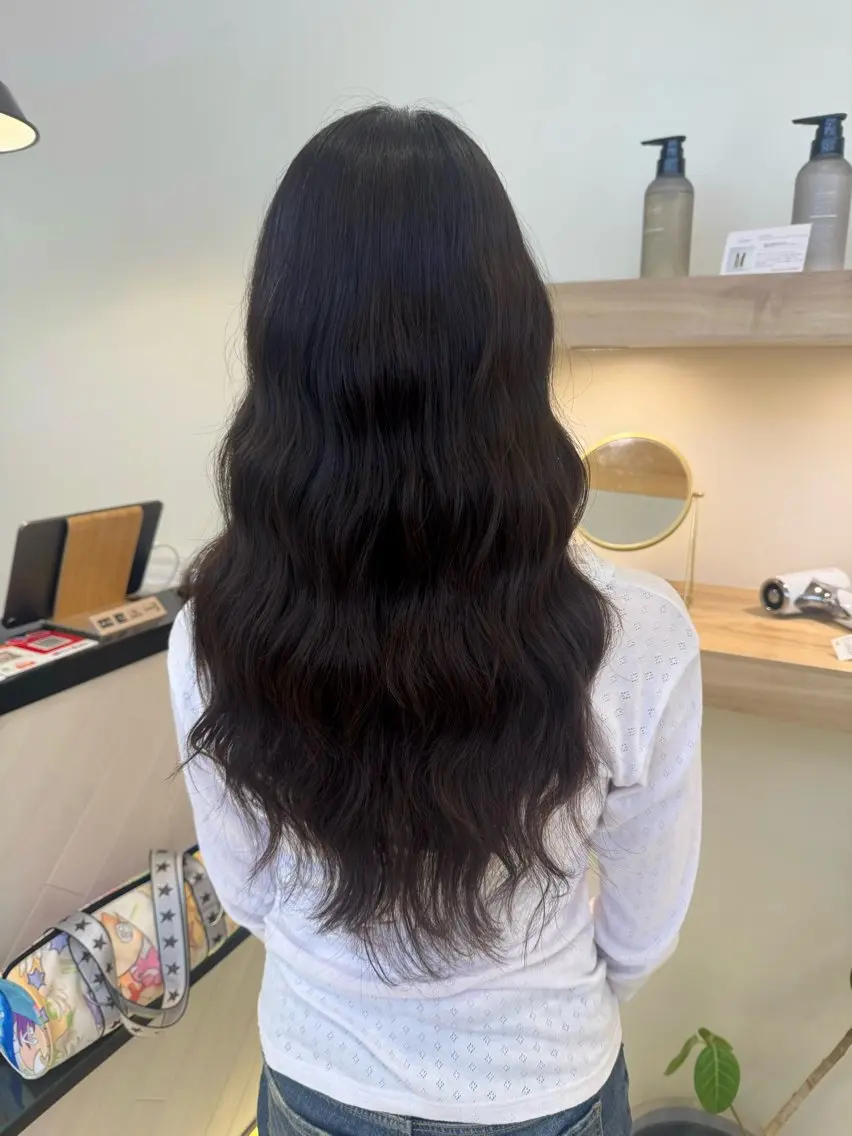 ロング パーマ 🧿パーマ／ レイヤー🧿シュリのヘアスタイル
