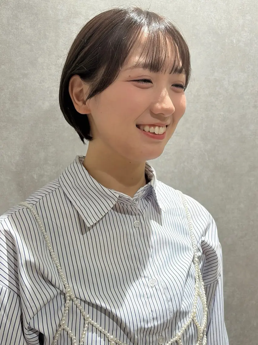 ショート ショートボブ ボブ ショートヘア カット 🕊髪質改善 ・顔周り特化🕊まいのヘアスタイル