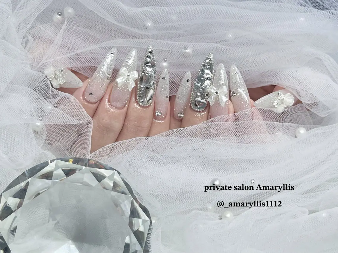 ネイル ハンドネイル 𝑹𝒆𝒏𝒐 八尾ネイルのネイルデザイン
