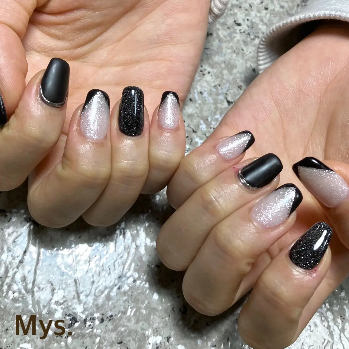 ネイル ハンドネイル Mys. 三上紗紀のネイルデザイン