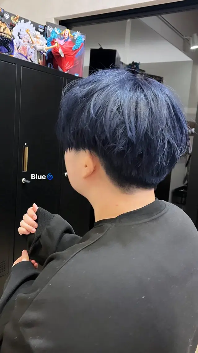 ショート メンズ メンズブリーチ MOOD 四日市駅 美容室のヘアスタイル