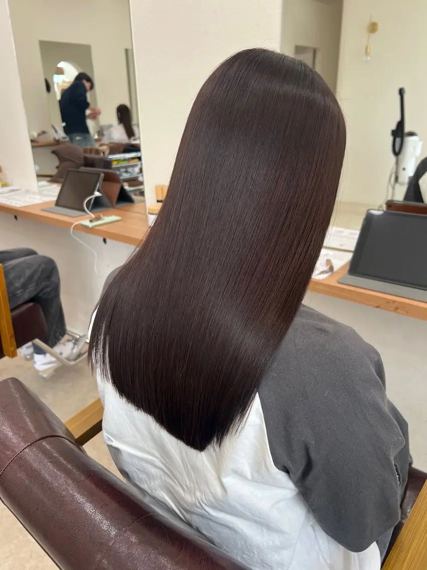 ロング トリートメント 松本 華林のヘアスタイル