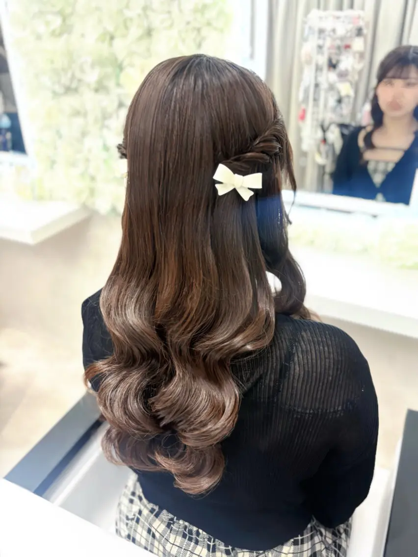 ヘアアレンジ ヘアセット ベルグロー原宿 🦋ꜱᴀᴋᴜʀᴀのヘアスタイル