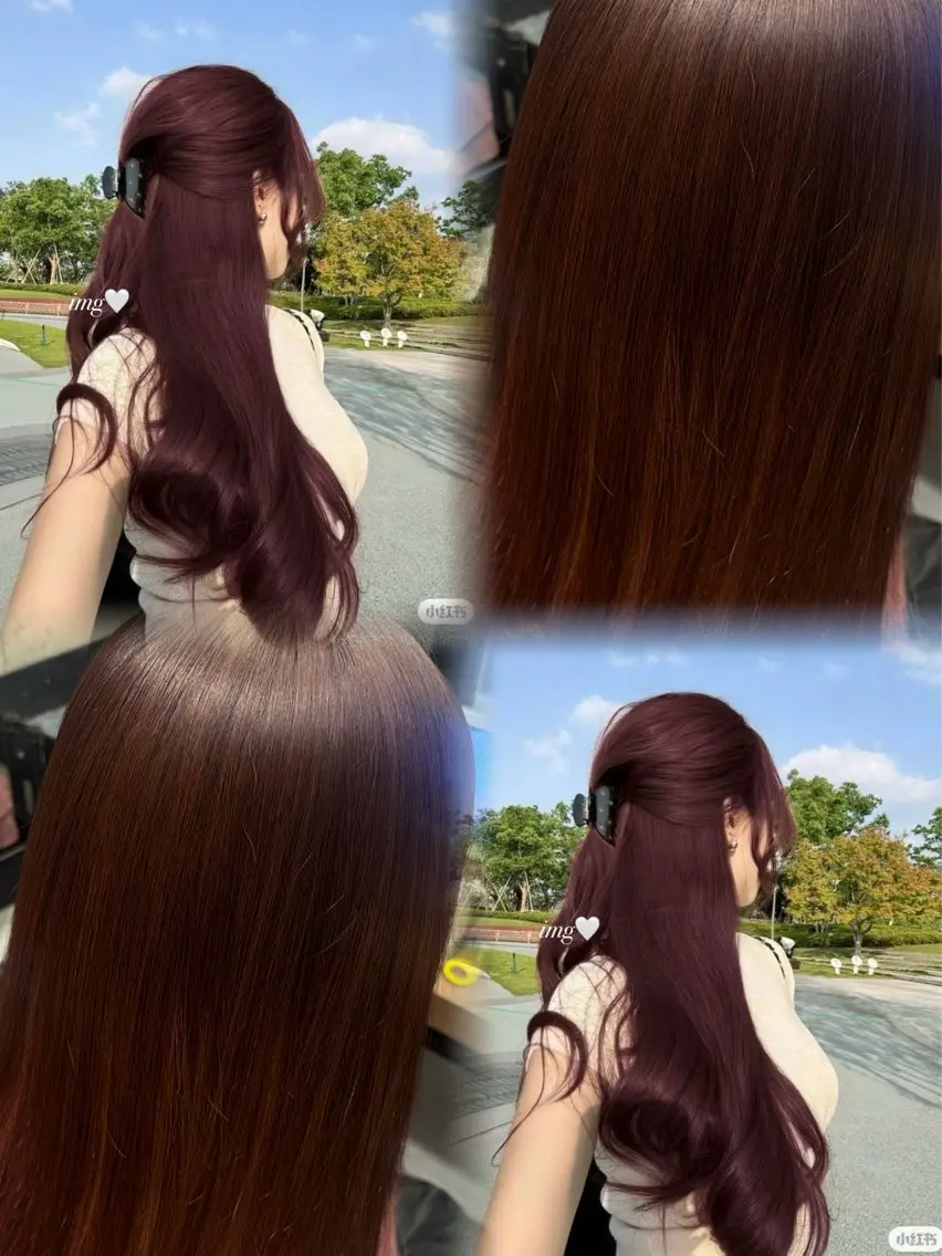 カラー 韓国ヘア🇰🇷艶 カラー🦢みいのヘアスタイル