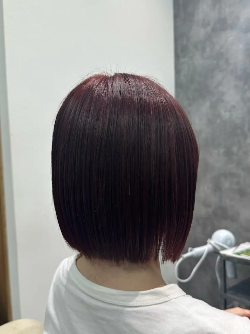 ミディアム カラー 似合わせボブ 🌻 北澤七海のヘアスタイル