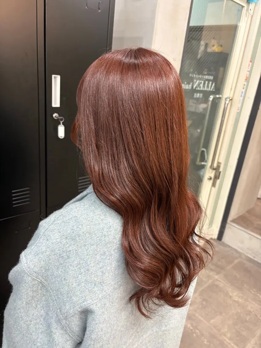 ロング カラー カット ヘアカラー トリートメント ALLEN hair /まなのヘアスタイル