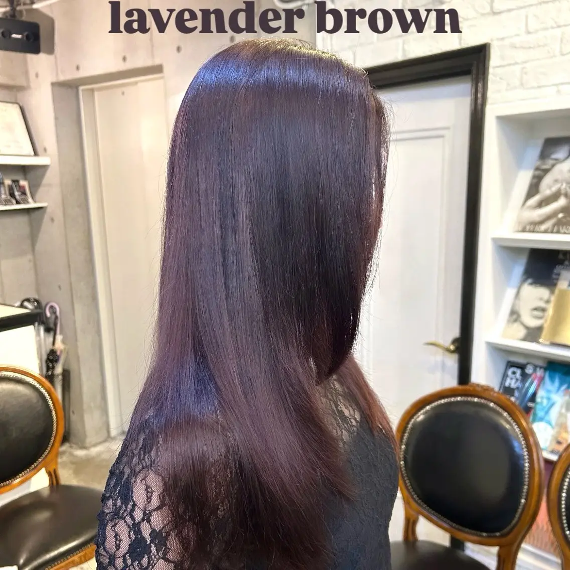セミロング カラー ブリーチ watanabe Yuukaのヘアスタイル