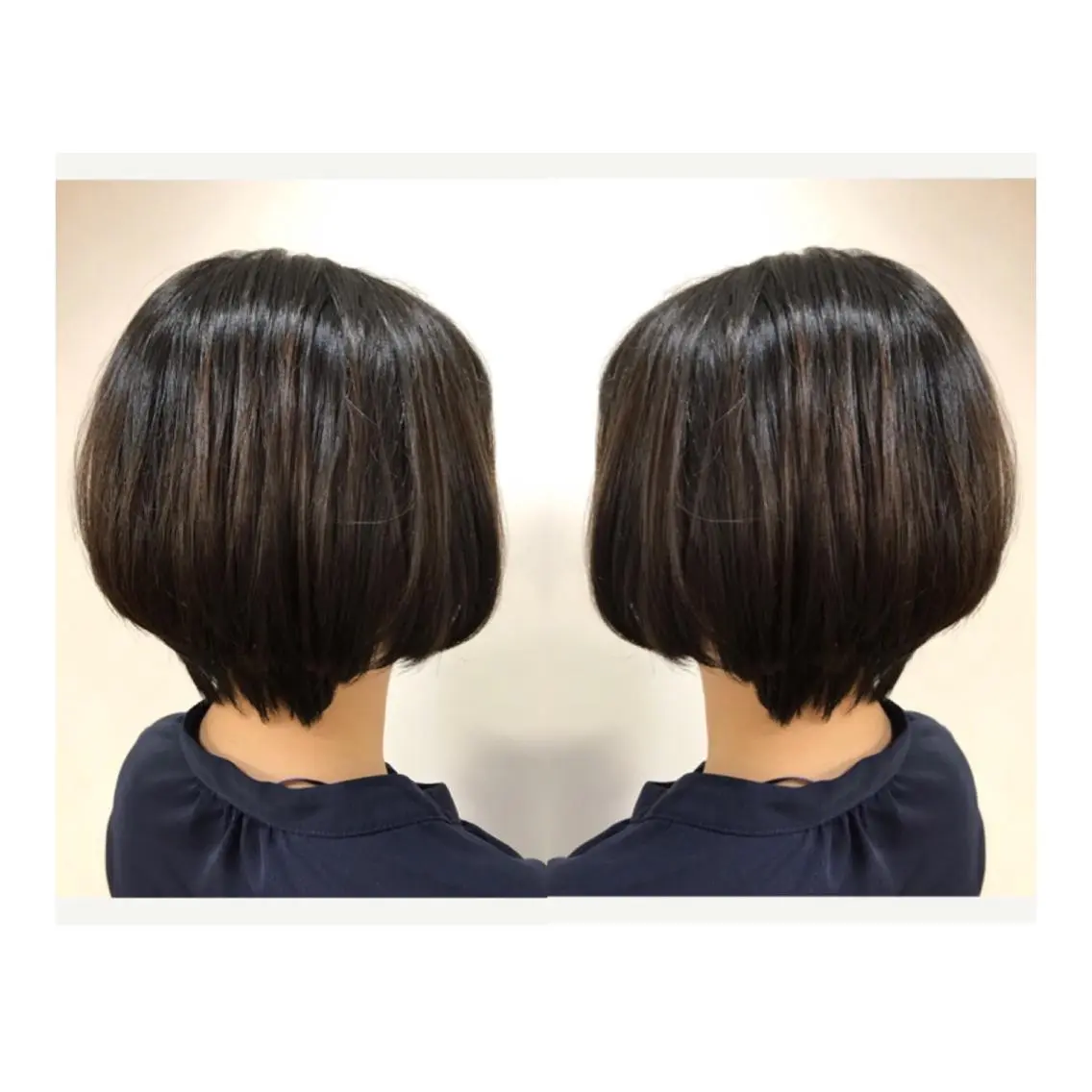 ショート ショートボブ ボブ ショートヘア yui .のヘアスタイル