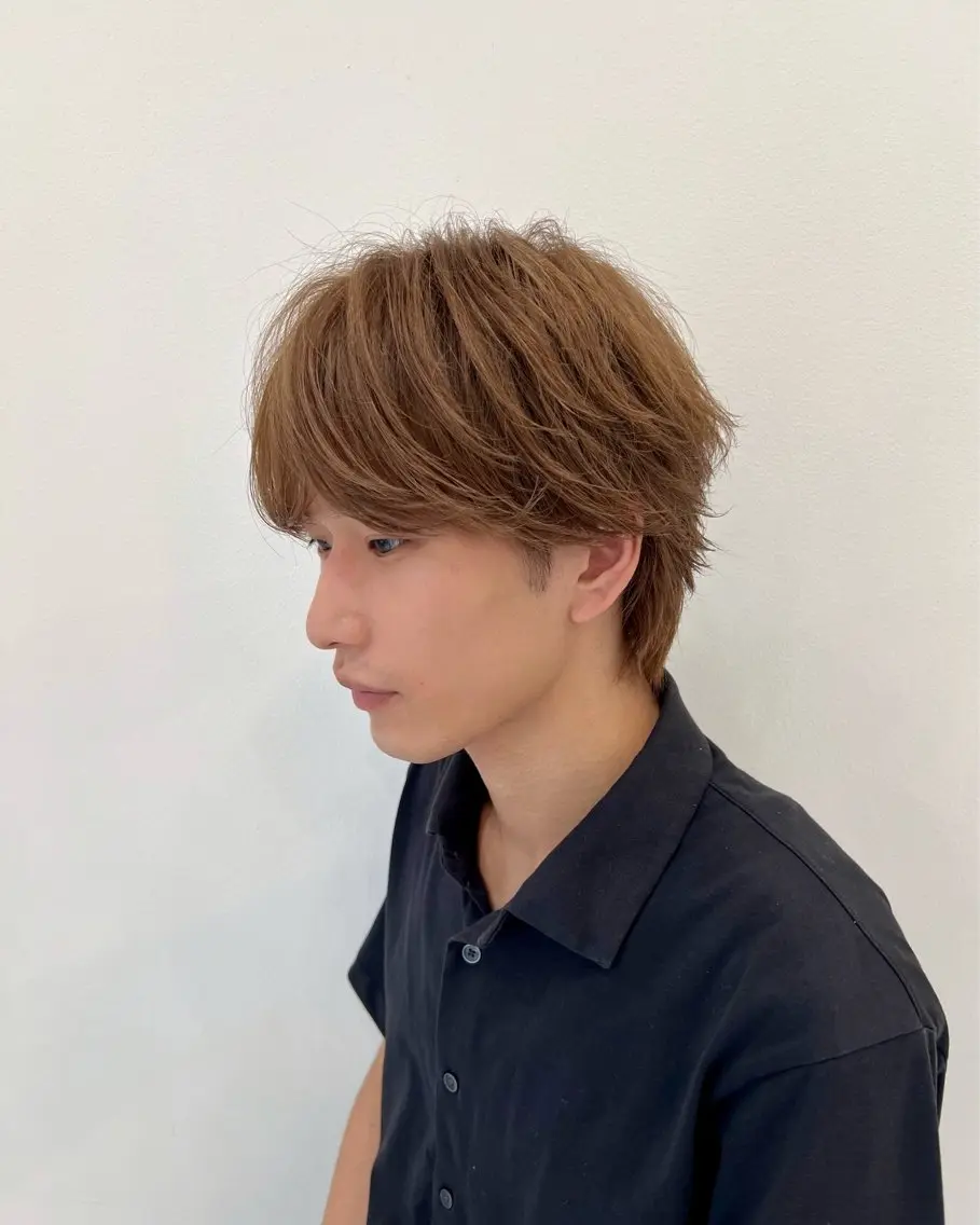 ショート カット パーマ 新井翼/銀座 メンズお任せくださいのヘアスタイル