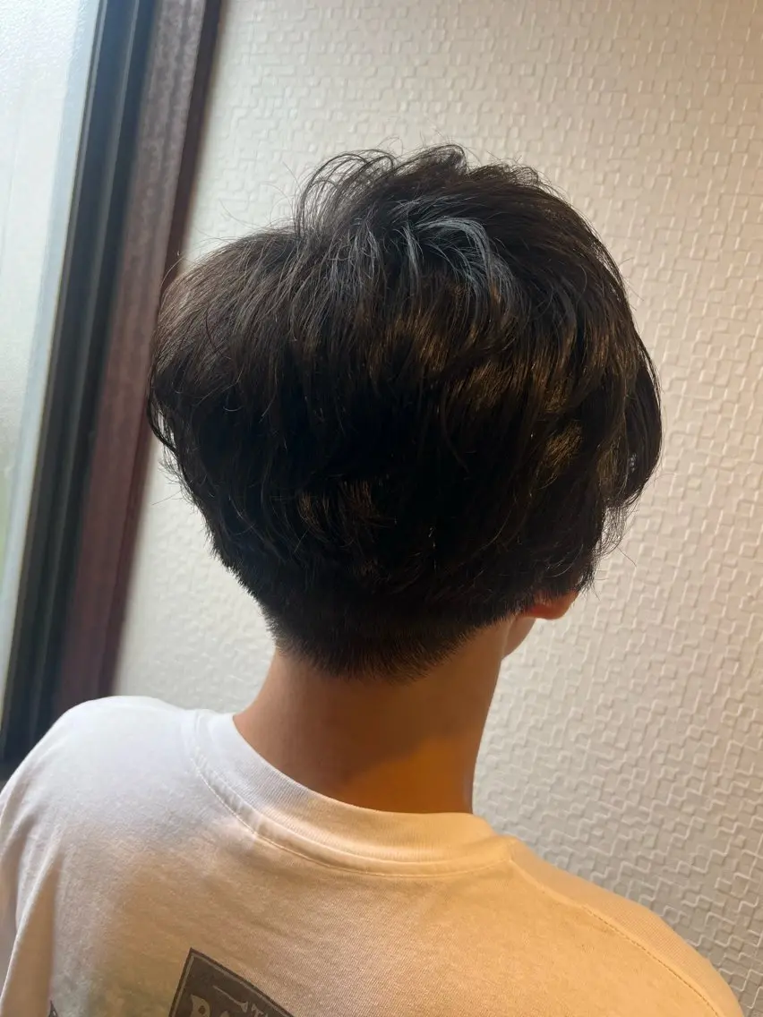 メンズ メンズハイライト メンズハイトーン カット terra🌈大久保 睦美のヘアスタイル