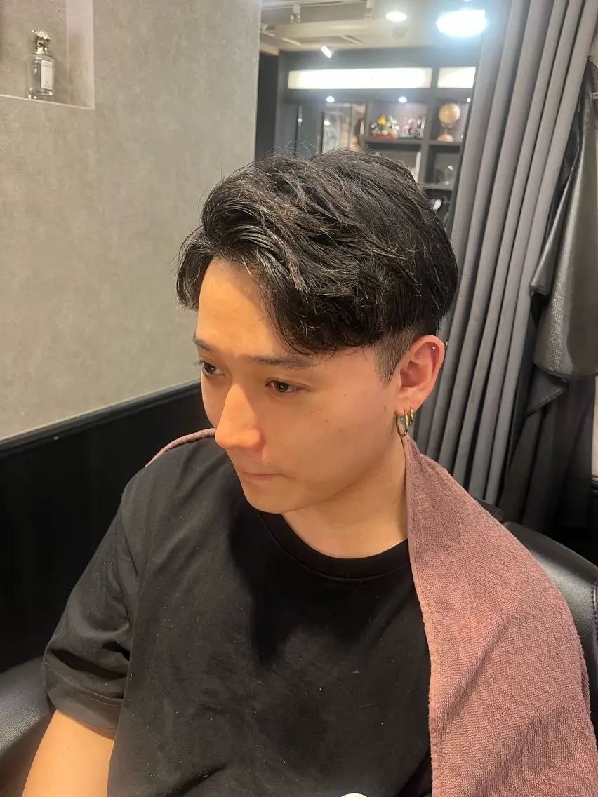 ショート ヤマザキ ユキヤのヘアスタイル