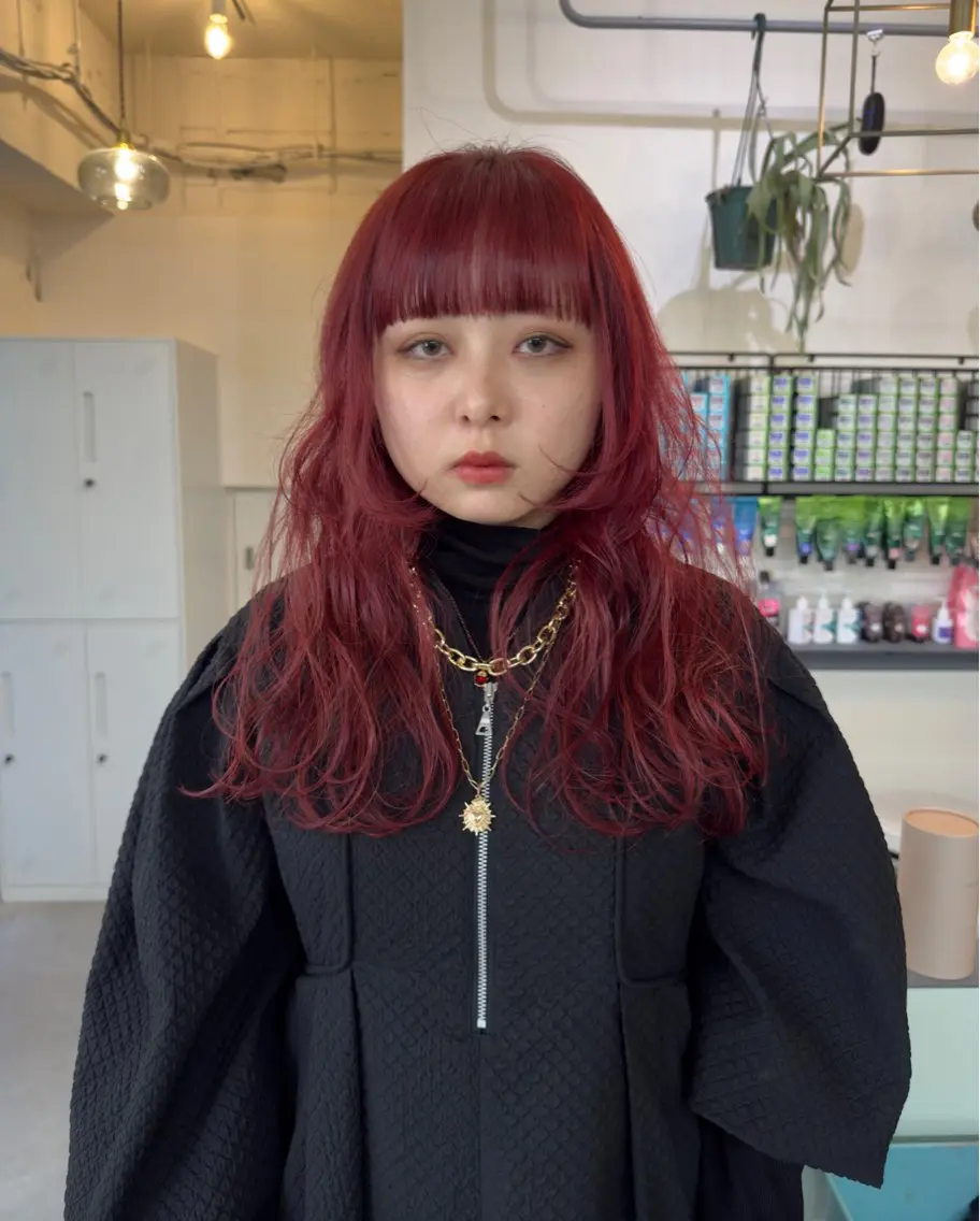 セミロング ケアカラー 似合わせカット ヘアカラー トリートメント ズミ🦖荻窪 🦖似合わせレイヤーのヘアスタイル