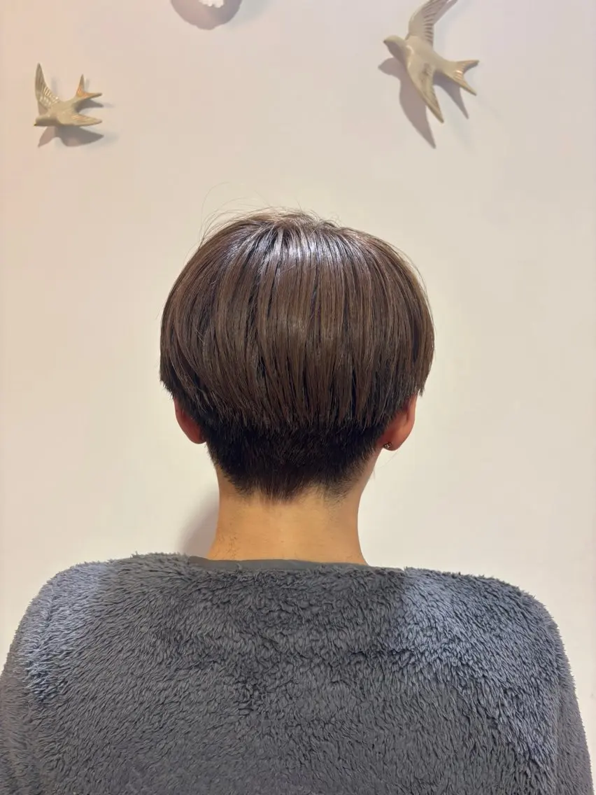 ショート ベリーショート ショートヘア キクチ アミのヘアスタイル