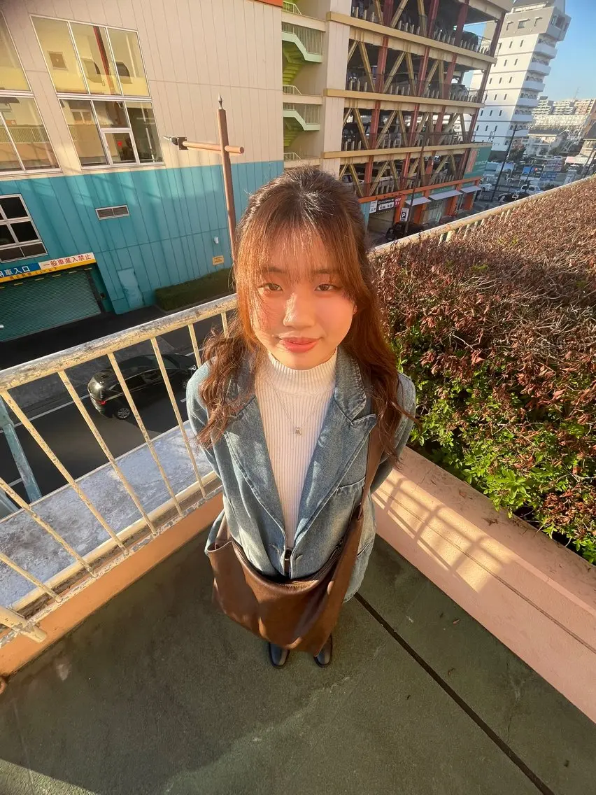 セミロング ヘアアレンジ ハーフアップ お団子ヘア くびれヘア 韓国風ヘア ヘアセット MAIKA/ 茅ヶ崎のヘアスタイル