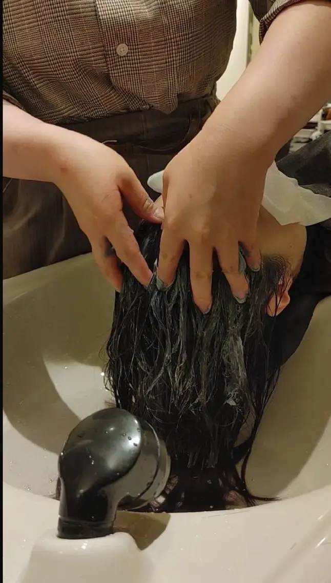 頭皮スッキリ🛁🧴ヘッドスパ🧸🤎の写真