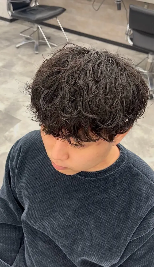 パーマ メンズ メンズパーマ Seira 札幌メンズサロンのヘアスタイル