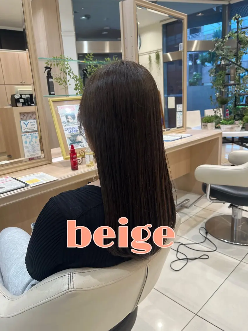 ロング カラー カット ヘアカラー 行徳/艶カラー/ 特殊パーマ/森のヘアスタイル