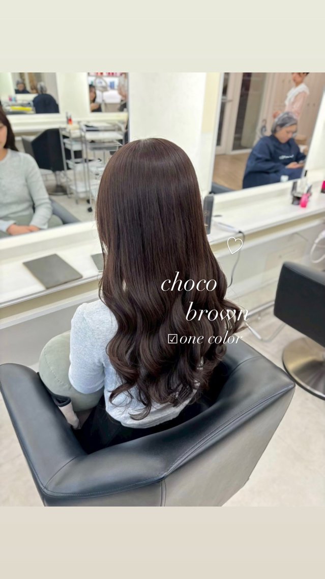 ロング ヘアカラー ParveMix🫧 宮﨑 梨里のヘアスタイル