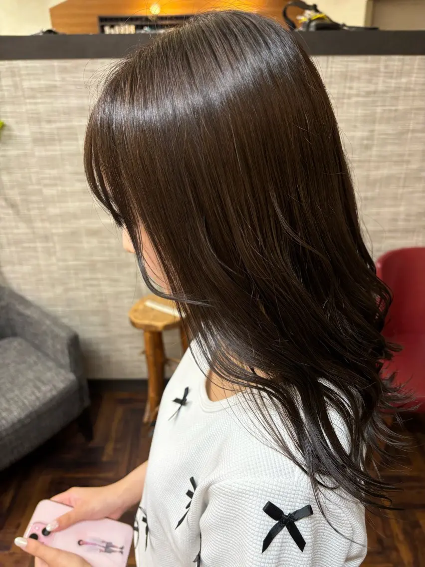 ロング トリートメント zerohair むらなかあやね🐰ᩚのヘアスタイル