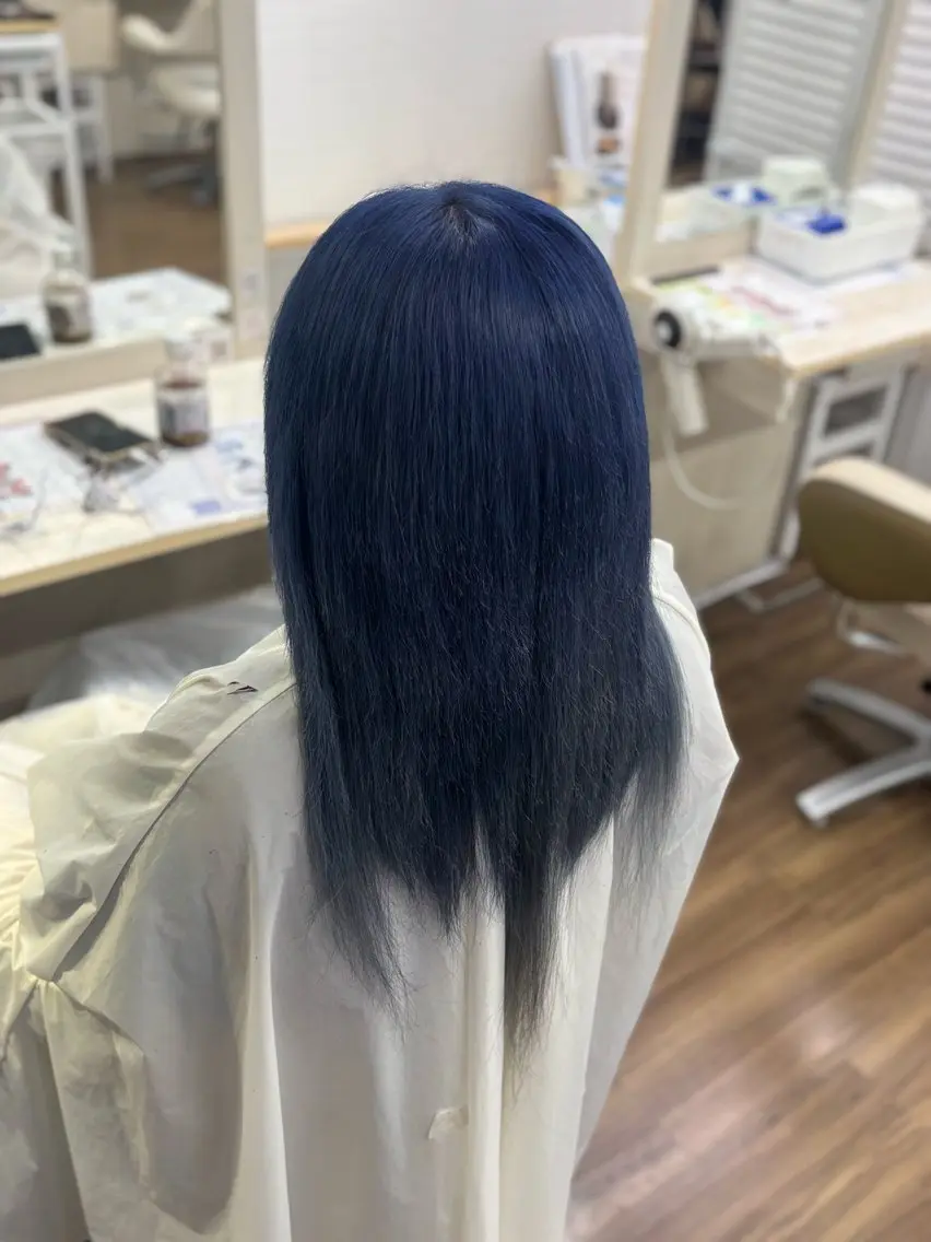 ロング ヘアカラー トリートメント エクステ/ハイトーン /ミサキのヘアスタイル