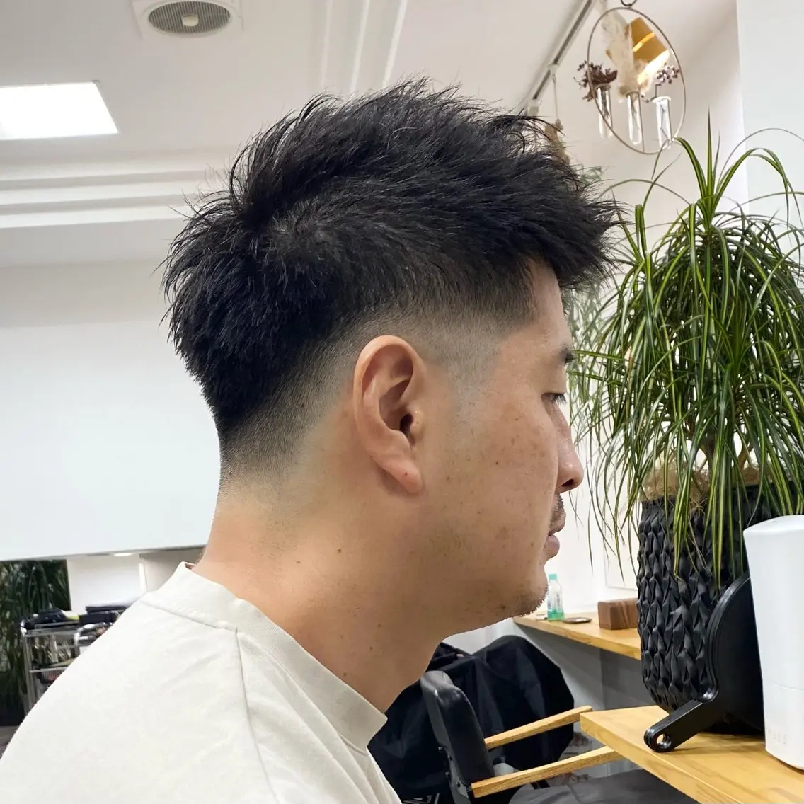 メンズ フェードカット 髙橋建太/ ニュアンスパーマ✂️のヘアスタイル
