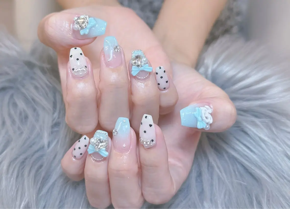 ネイル ハンドネイル ハンドケア Anh Nail 歌舞伎町のネイルデザイン