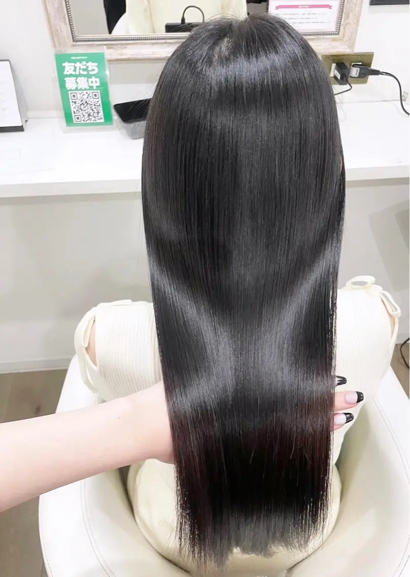 ロング カラー パーマ ブリーチ 髪質改善 ロング トリートメント 💎髪質改善専門 jewel boxのヘアスタイル