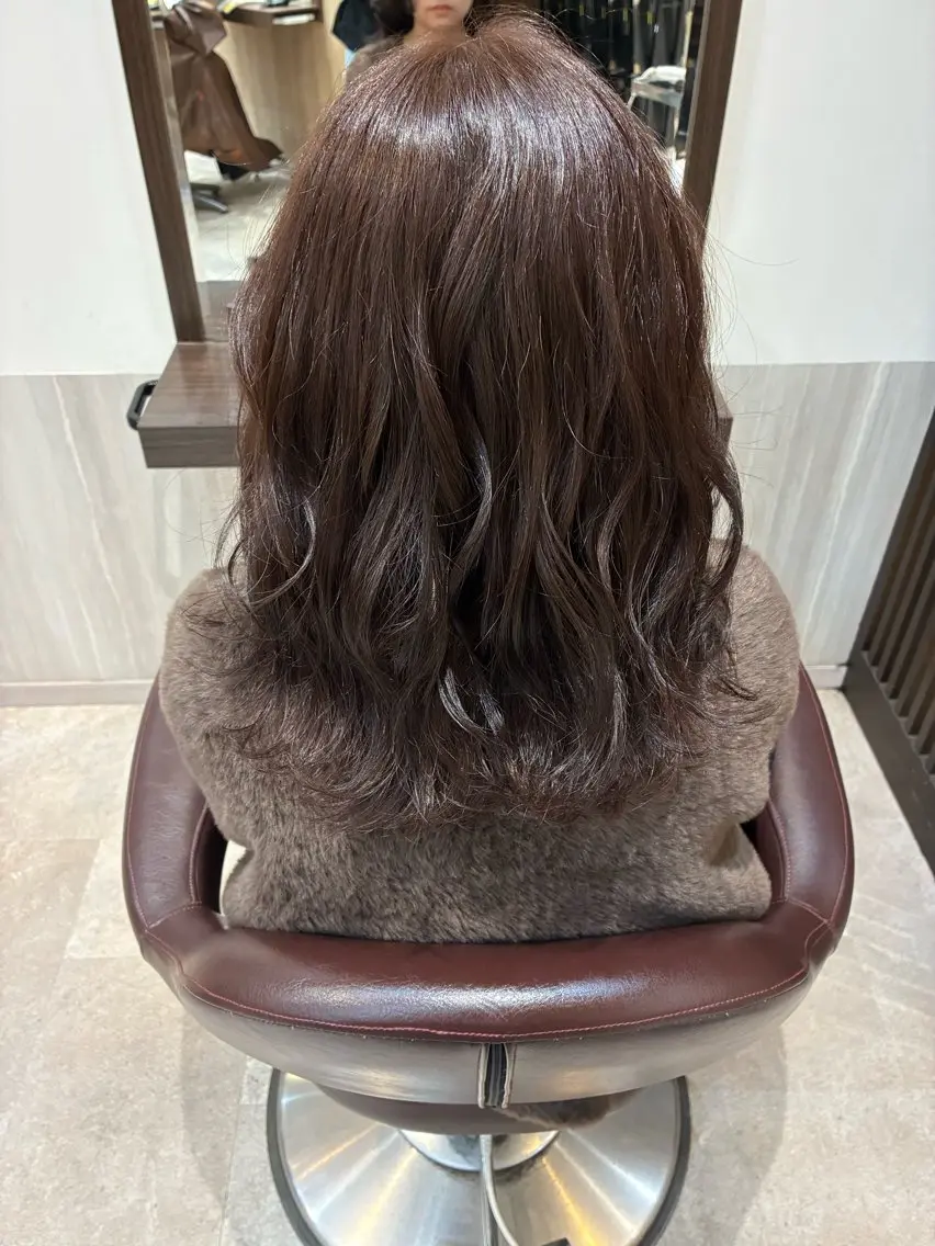 ミディアム nao .のヘアスタイル