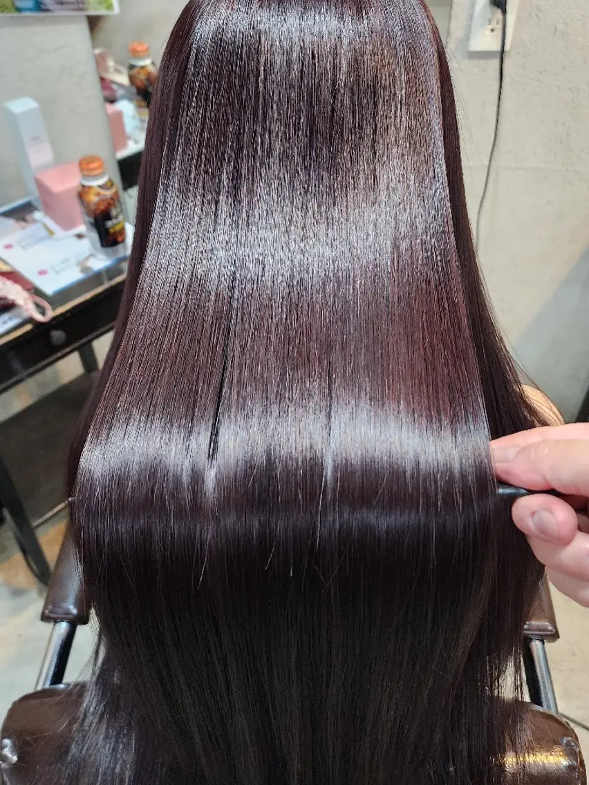 ロング カット 縮毛矯正 【ショート×美髪】 澤田 周のヘアスタイル