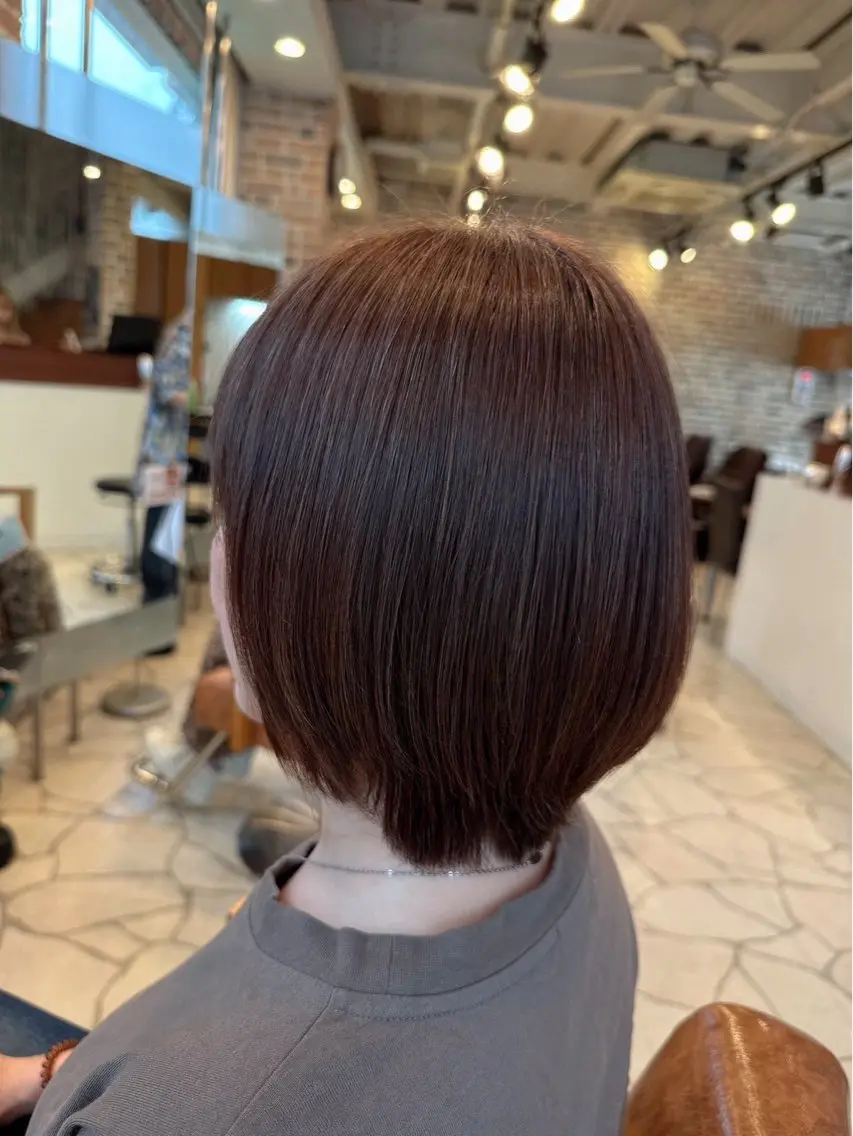 ミディアム 吉永 一寿のヘアスタイル