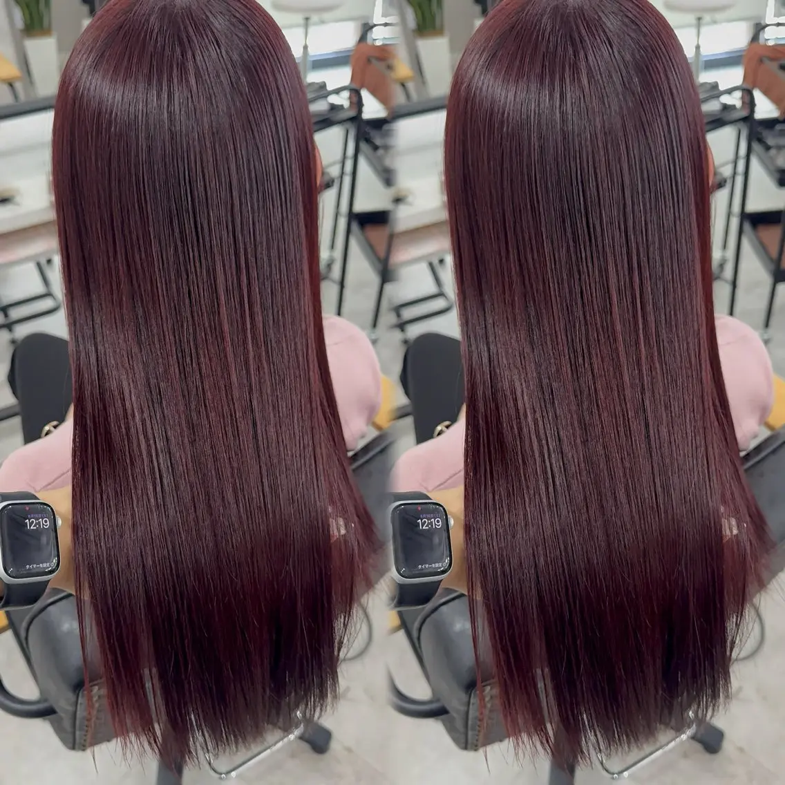 カラー アッシュ アッシュブラウン ベージュカラー 黒髪 ブリーチ 赤み無し柔らかカラー 【梅田】madokaのヘアスタイル