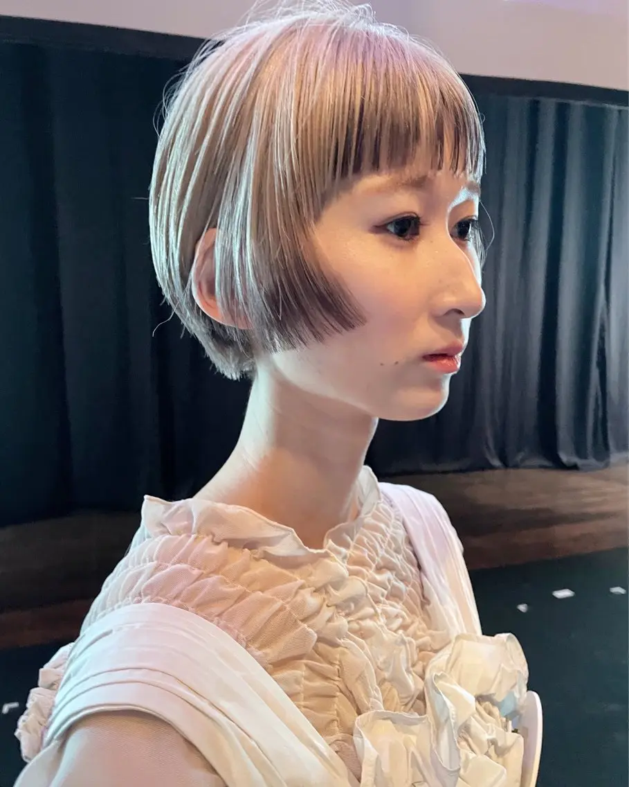 ショート カット トリートメント ボブ/ショート 吉田竣のヘアスタイル