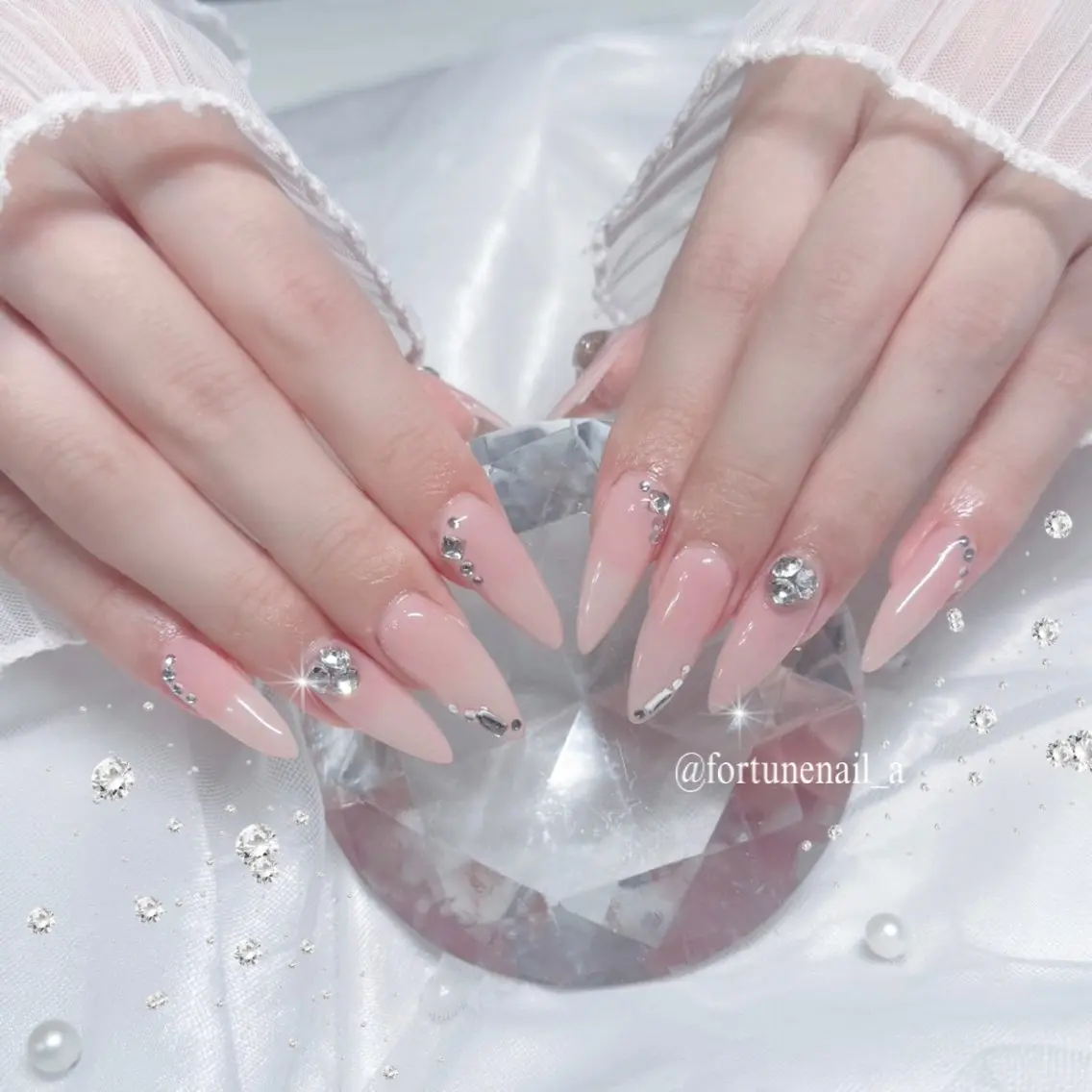 ネイル ハンドネイル ✩.*🎀 aoi🎀のネイルデザイン