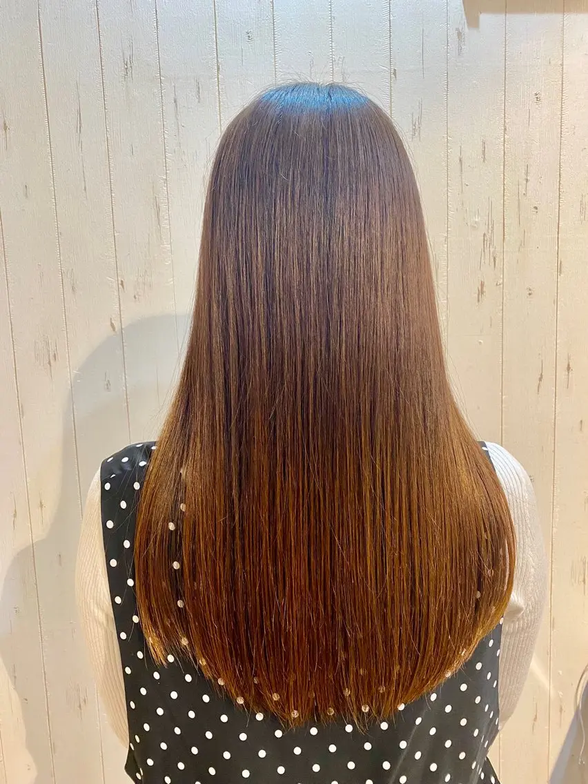 ロング カラー カット ヘアカラー トリートメント Lavillage☆ ムラタ　タカノリのヘアスタイル