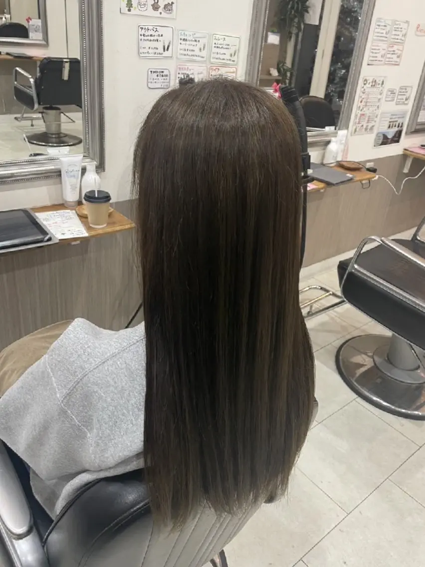 カラー ヘアカラー 暖色🍎透明感カラー 🩵小林かりんのヘアスタイル