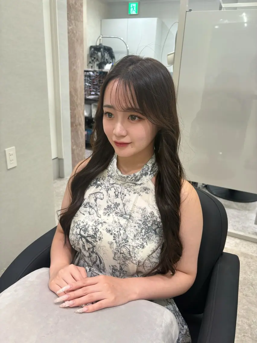 ロング カラー よしえ /心斎橋カットカラーのヘアスタイル
