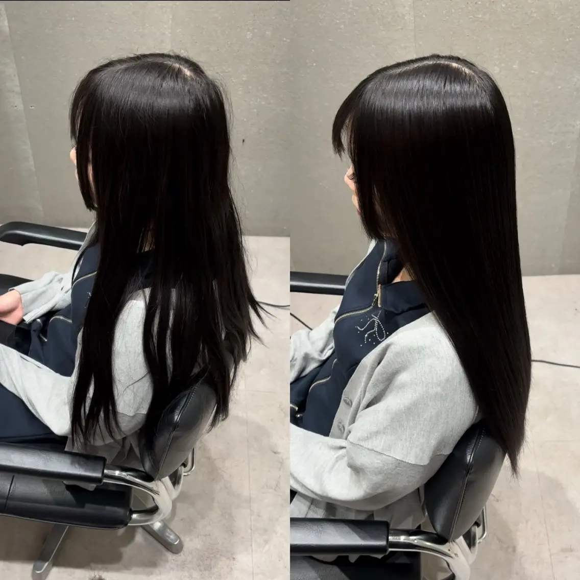 セミロング 髪質改善 トリートメント トリートメント ヘッドスパ 髪質改善ヘアケア 艶髪特化/上田のヘアスタイル
