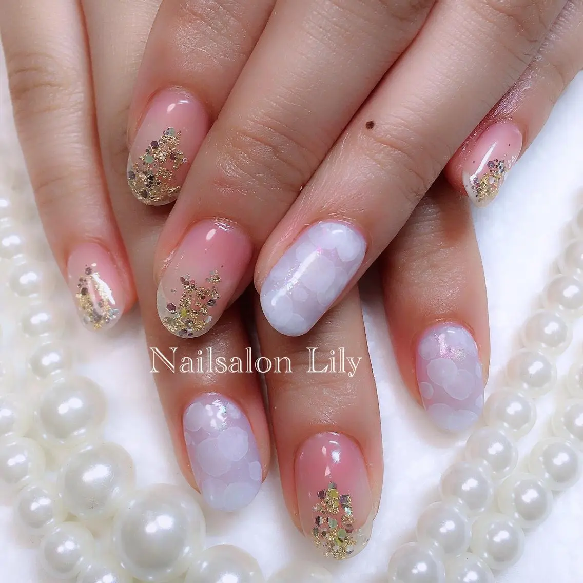 ネイル ドット Lily*nail 🌻Mii🌻のネイルデザイン