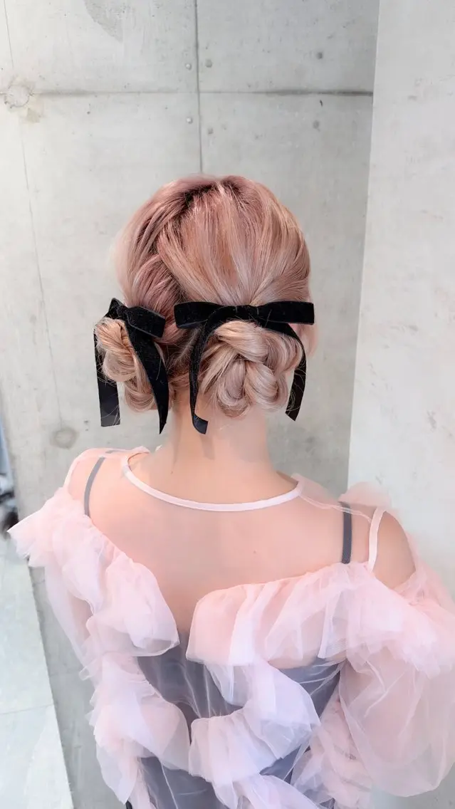 ヘアアレンジ はやしほのか| マンツーマン美容師のヘアスタイル