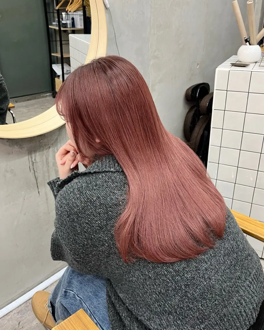 ロング ヘアカラー 🤎𝐌𝐚𝐨⌇ お悩み解決美容師🤎のヘアスタイル