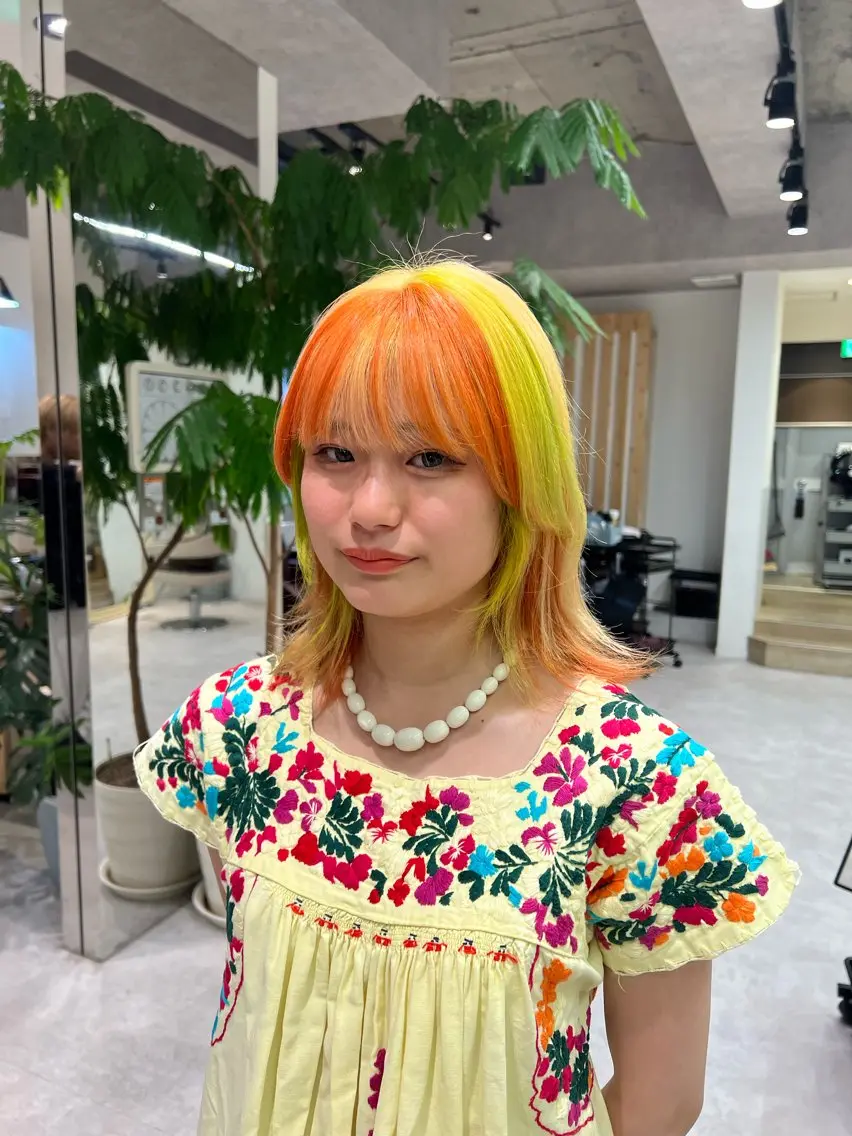 ショート カラー ヘアカラー トリートメント 🍀お悩み改善憧れの 美髪　小林風雅のヘアスタイル