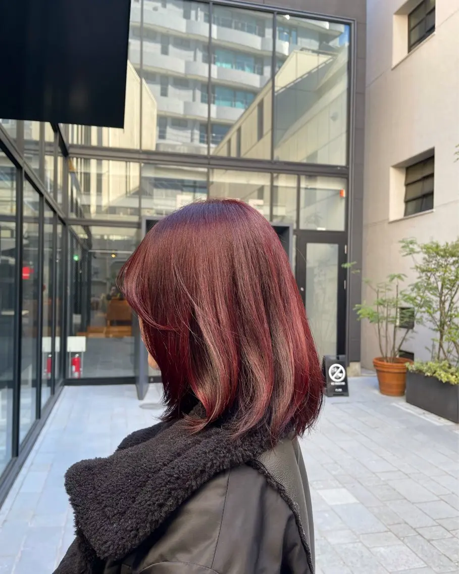 カラー ヘアカラー トリートメント ヘッドスパ NENE/GARTE 代官山/渋谷のヘアスタイル
