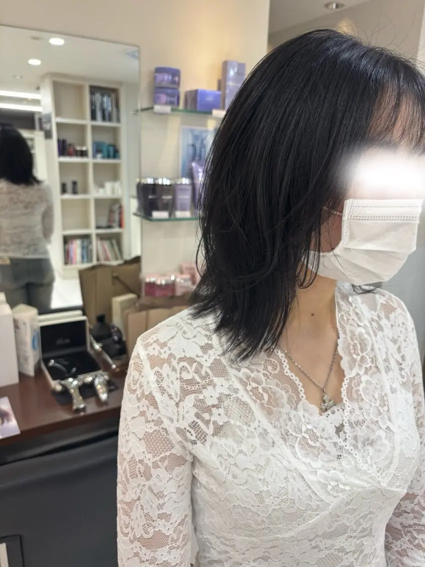 ミディアム 似合わせカット TONI&GUY速寿 勇希のヘアスタイル