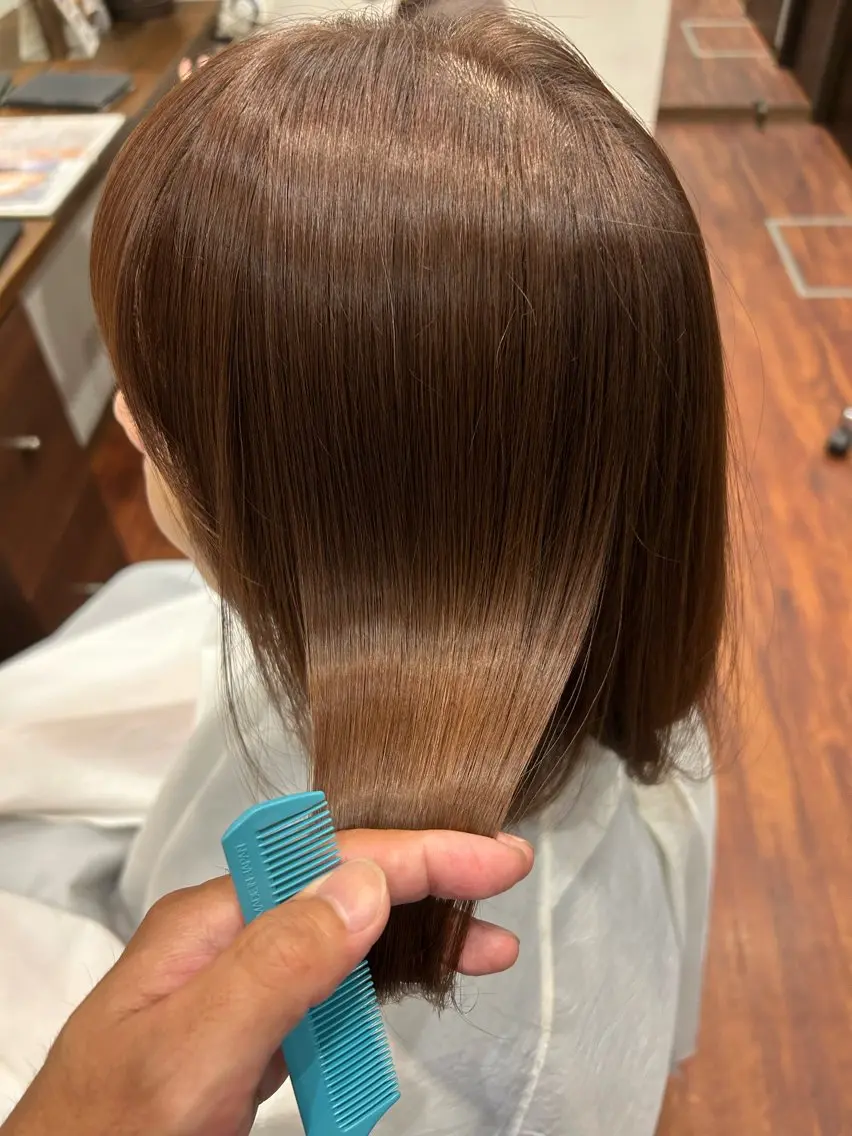 酸熱トリートメントの写真