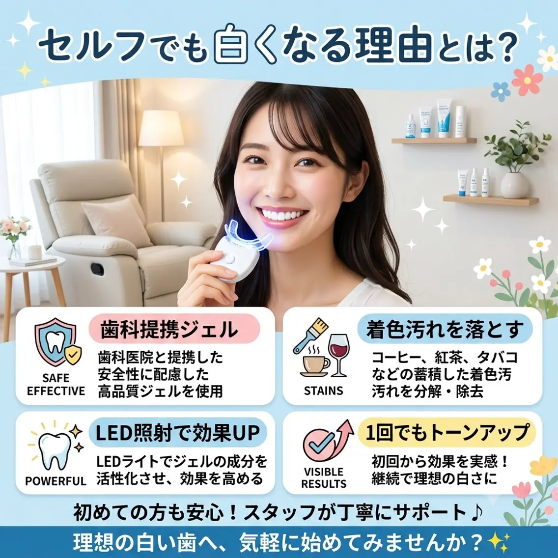ホワイトニング ショップ葵区静岡駅店のその他イメージ