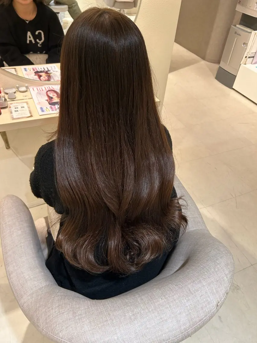 ロング カラー 能地 菜々美のヘアスタイル